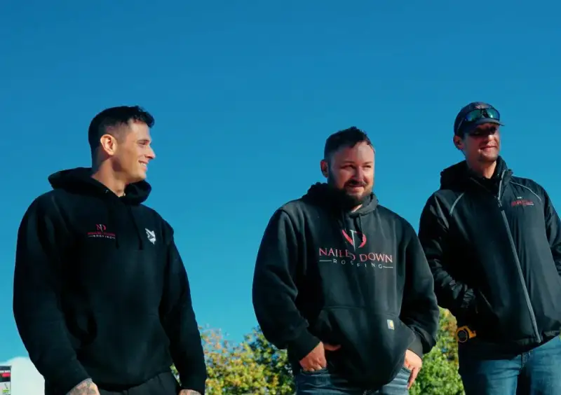 Nailed Down Roofing team